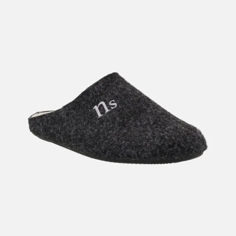 Zapatillas de casa abiertas para hombre en color Gris