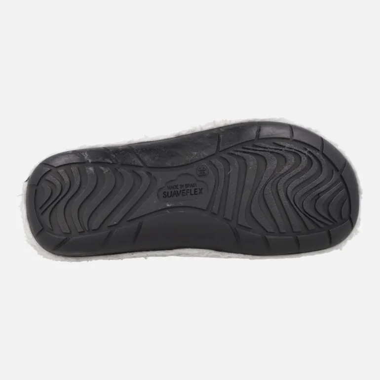 Zapatillas de casa con motivos de lunares y osito