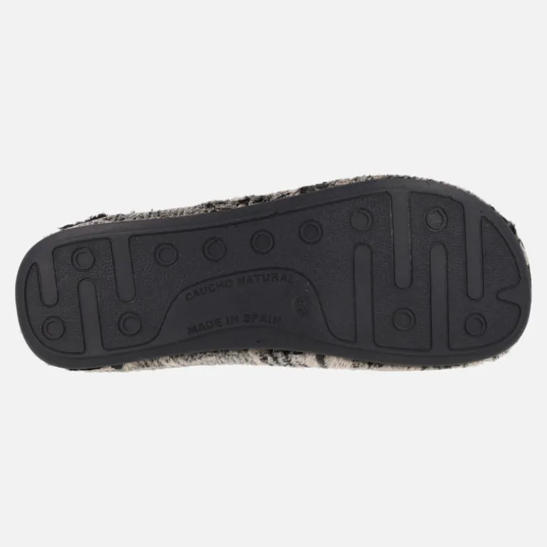 Zapatillas de casa descalzas para hombre con dibujo de Bulldog