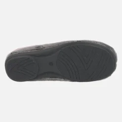 Zapatillas de casa descalzas en bicolor gris y rosa