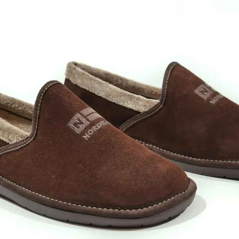 Zapatillas de casa en serraje para hombre