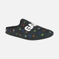 Zapatillas de casa para hombre Game Over