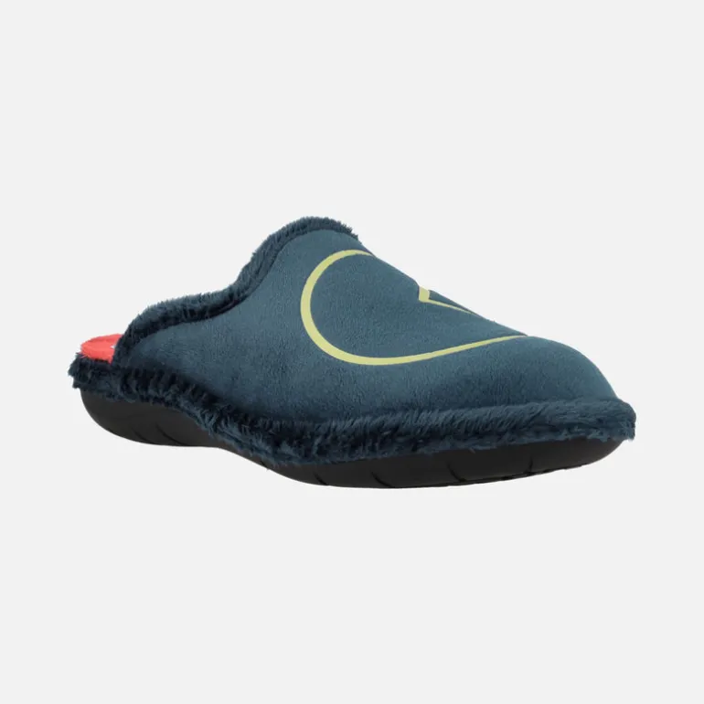 Zapatillas de casa para hombre Pac man