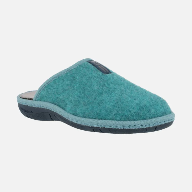 Zapatillas de casa para mujer en tejido fieltro Tirol
