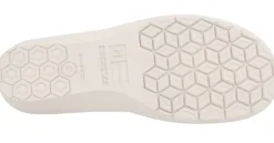 Zapatillas de casa para mujer en toalla azul marino con cierre de velcro