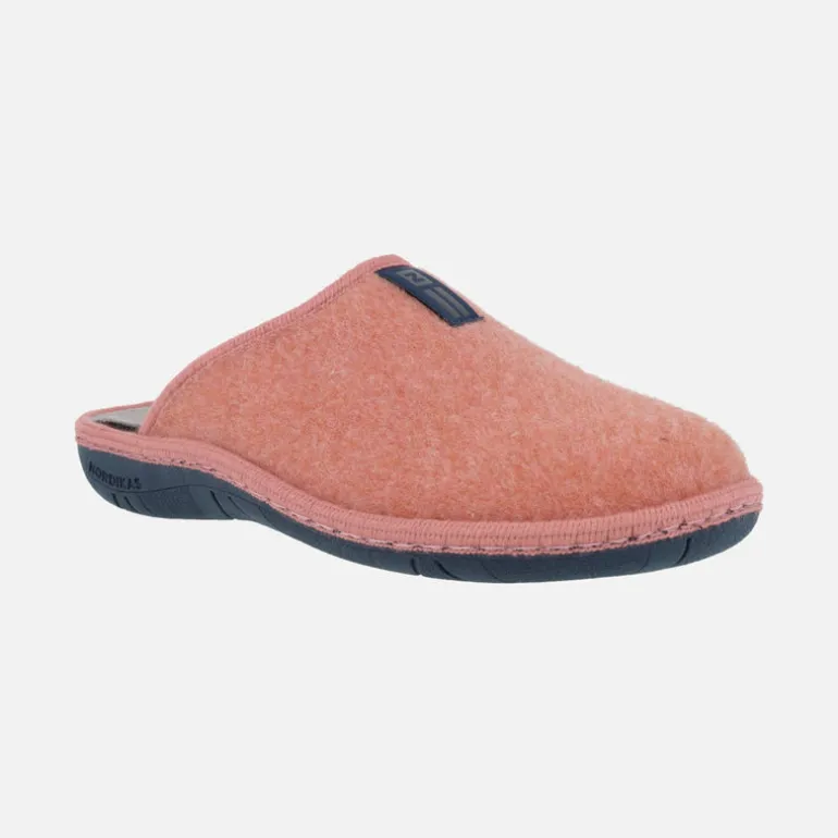 Zapatillas de casa para mujer en tejido fieltro Tirol