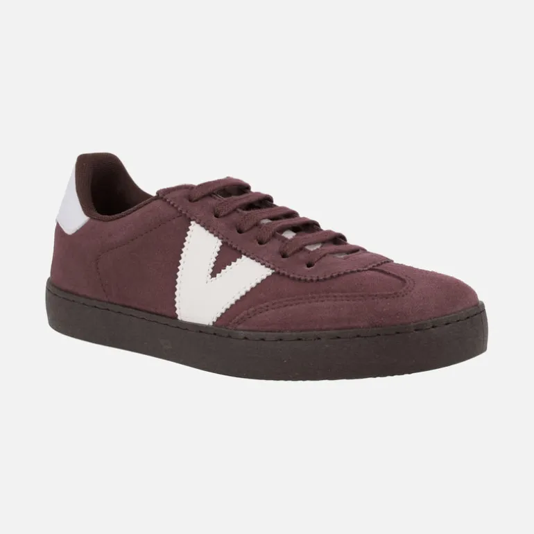 Zapatillas deportivas Berlín ciclista en piel serraje para hombre