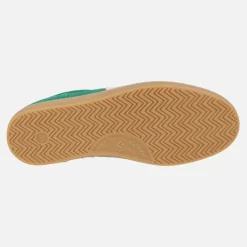 Zapatillas deportivas Berlin serraje retro verde