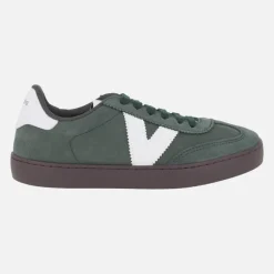 Zapatillas deportivas Berlín ciclista en piel serraje para hombre