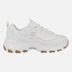 Zapatillas deportivas blancas con piso volúmen D'lites Good Neutral