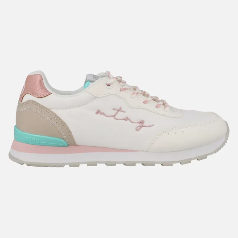 Zapatillas deportivas blancas Joggo Classic con detalles de color