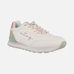 Zapatillas deportivas blancas Joggo Classic con detalles de color