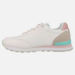 Zapatillas deportivas blancas Joggo Classic con detalles de color