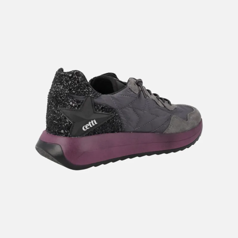 Zapatillas deportivas Cetti en combinado gris antracita