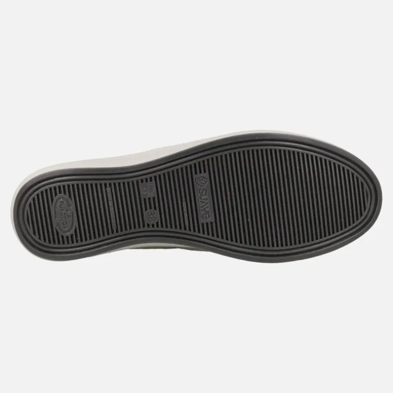 Zapatillas deportivas confort multi material con cierre de cordones