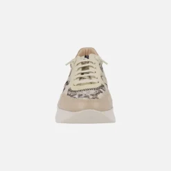 Zapatillas deportivas con plataforma Kansas Python Taupe