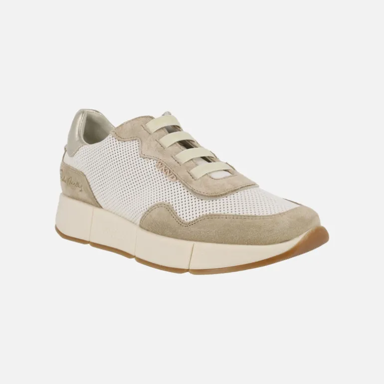 Zapatillas deportivas de piel con cordones elásticos Weekend