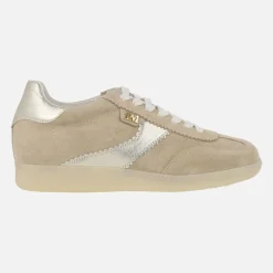 Zapatillas deportivas en ante y metalizados Indiana