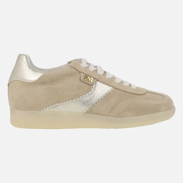 Zapatillas deportivas en ante y metalizados Indiana