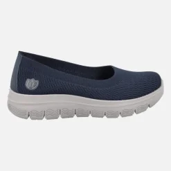 Zapatillas deportivas en tejido corte salón