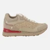 Zapatillas deportivas en piel y rafia Harding
