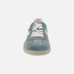 Zapatillas deportivas en ante y metalizados Indiana