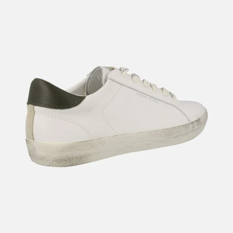 Zapatillas deportivas en piel blanca para hombre Enne