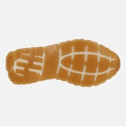 Zapatillas deportivas en print serpiente con cierre de cordones