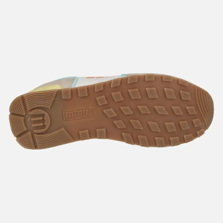 Zapatillas deportivas Joggo classic blancas con detalles de color