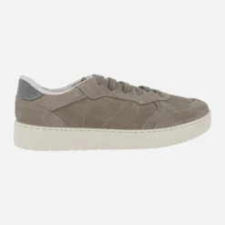Zapatillas deportivas para hombre Saja en serraje gris