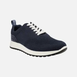Zapatillas deportivas para hombre en tejido con cordones