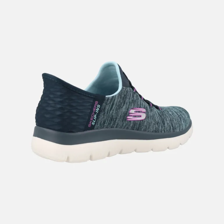 ZAPATILLAS DEPORTIVAS PARA MUJER SKECHERS SLIP INS SUMMITS DAZZLING HAZE