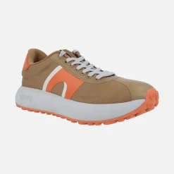 Zapatillas deportivas Pelotas Athens en combinado marrón y naranja