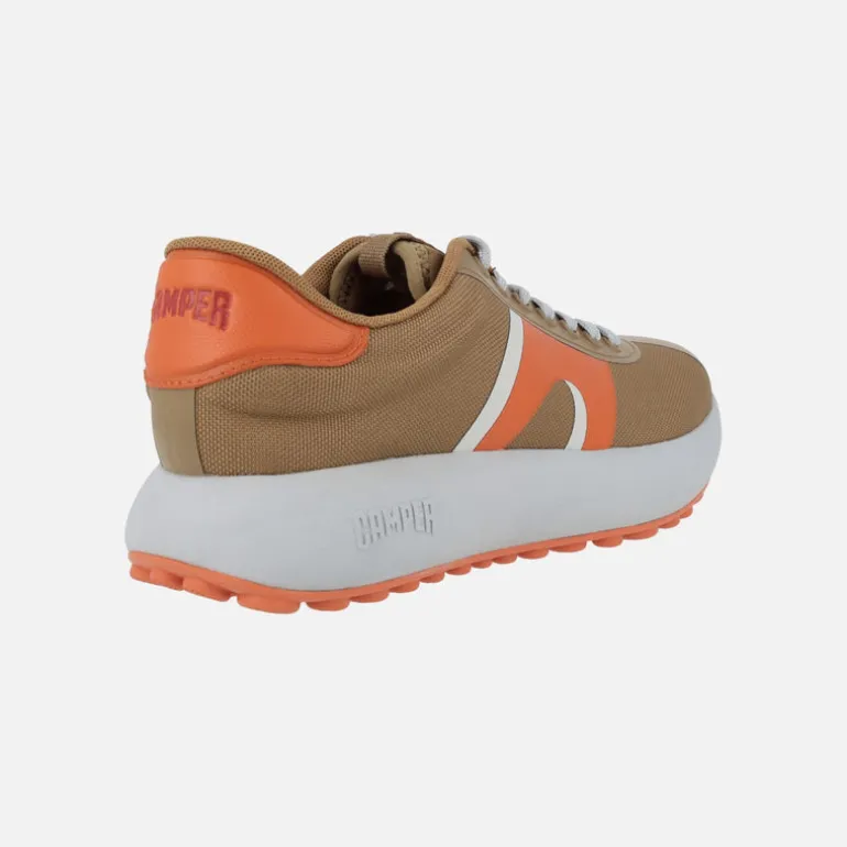 Zapatillas deportivas Pelotas Athens en combinado marrón y naranja
