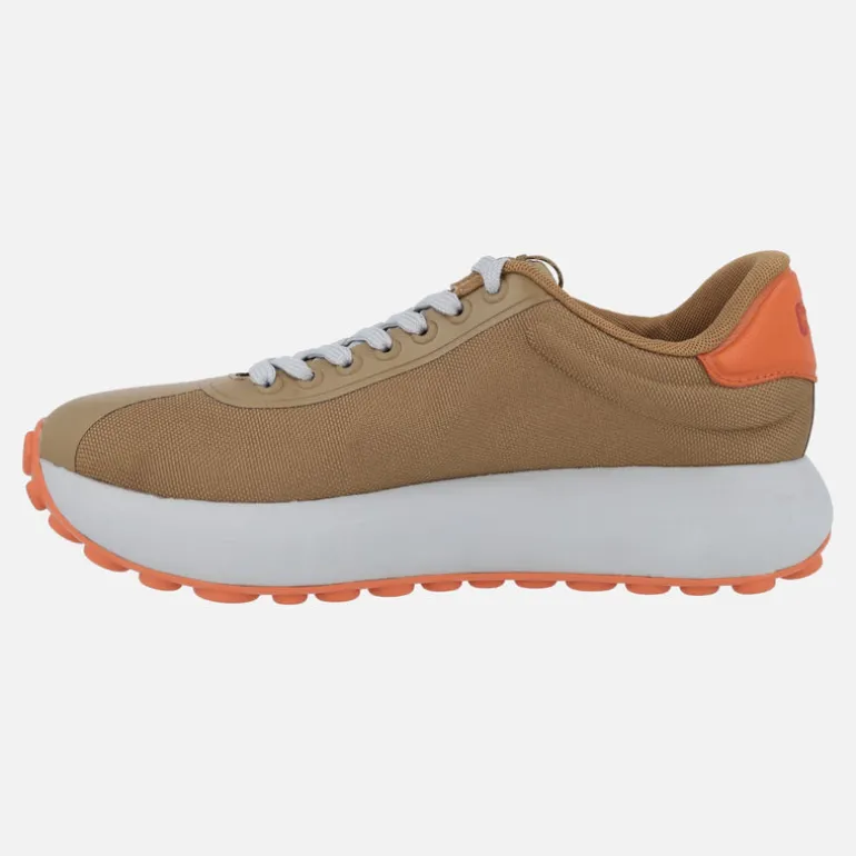 Zapatillas deportivas Pelotas Athens en combinado marrón y naranja