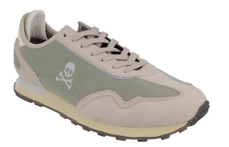 Zapatillas deportivas Scalpers Prax khaki para hombre