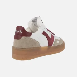 Zapatillas deportivas Seul Piel y serraje en rojo