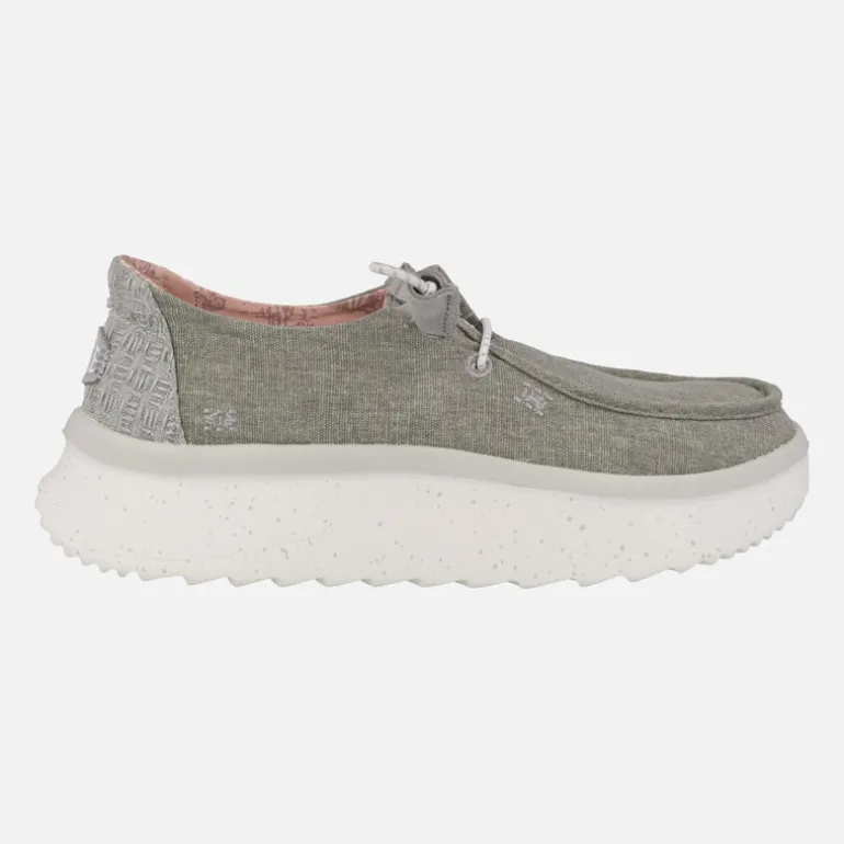 Zapatillas Hey Dude para mujer Wendy peak chambray walnut