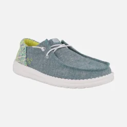 Zapatillas Hey Dude Wendy Funk surf baja con talón bordado