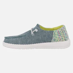 Zapatillas Hey Dude Wendy Funk surf baja con talón bordado