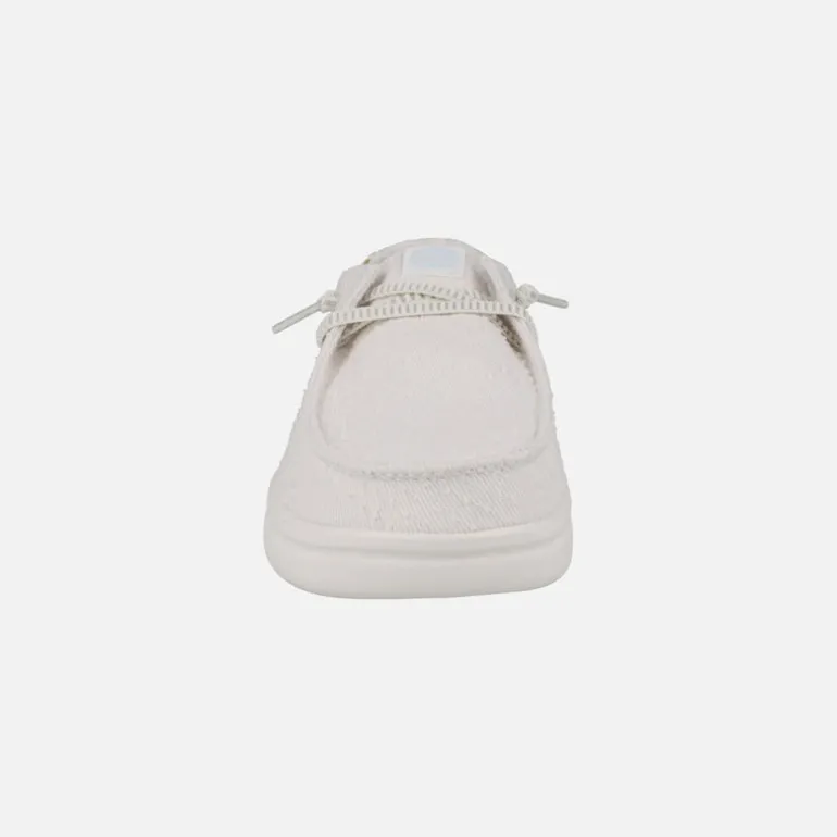 Zapatillas para mujer Hey Dude Wendy Rise Perf Canvas