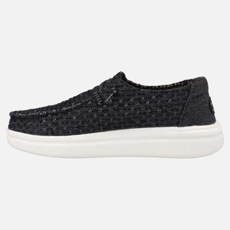 Zapatillas para mujer Hey Dude Wendy Rise Perf Canvas