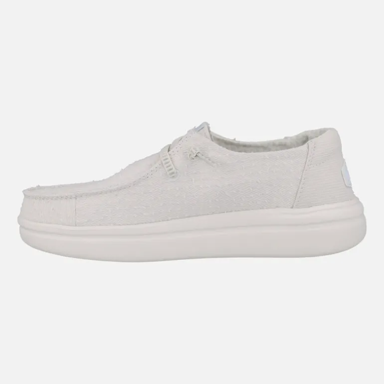 Zapatillas para mujer Hey Dude Wendy Rise Perf Canvas