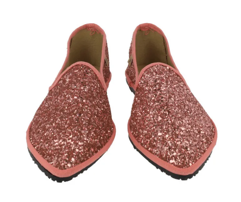 Zapatillas Venezianas Greta de glitter para mujer