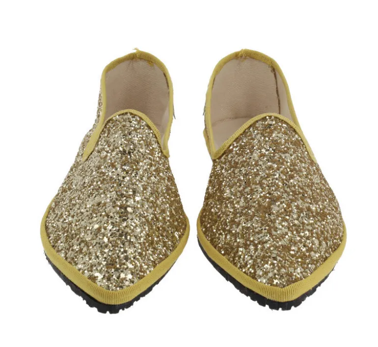 Zapatillas Venezianas Greta de glitter para mujer