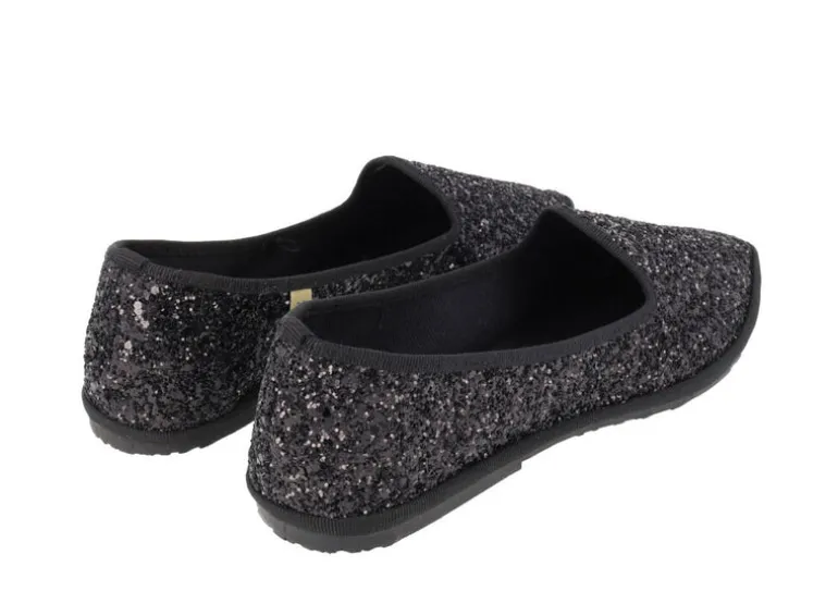 Zapatillas Venezianas Greta de glitter para mujer