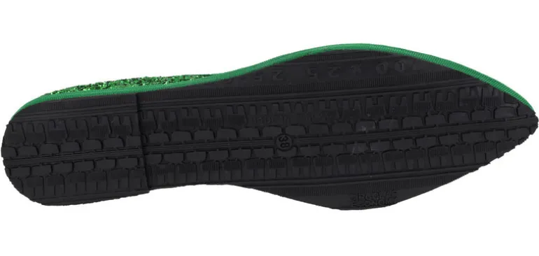Zapatillas Venezianas Greta de glitter para mujer