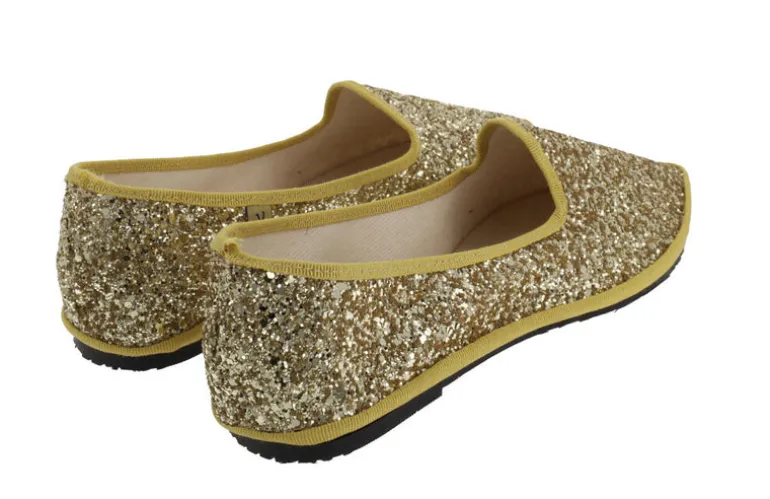 Zapatillas Venezianas Greta de glitter para mujer