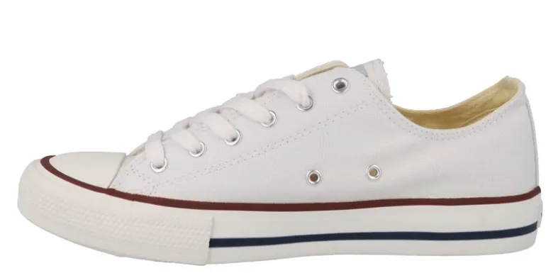Zapatillas Victoria Tribu Basket lona blancas