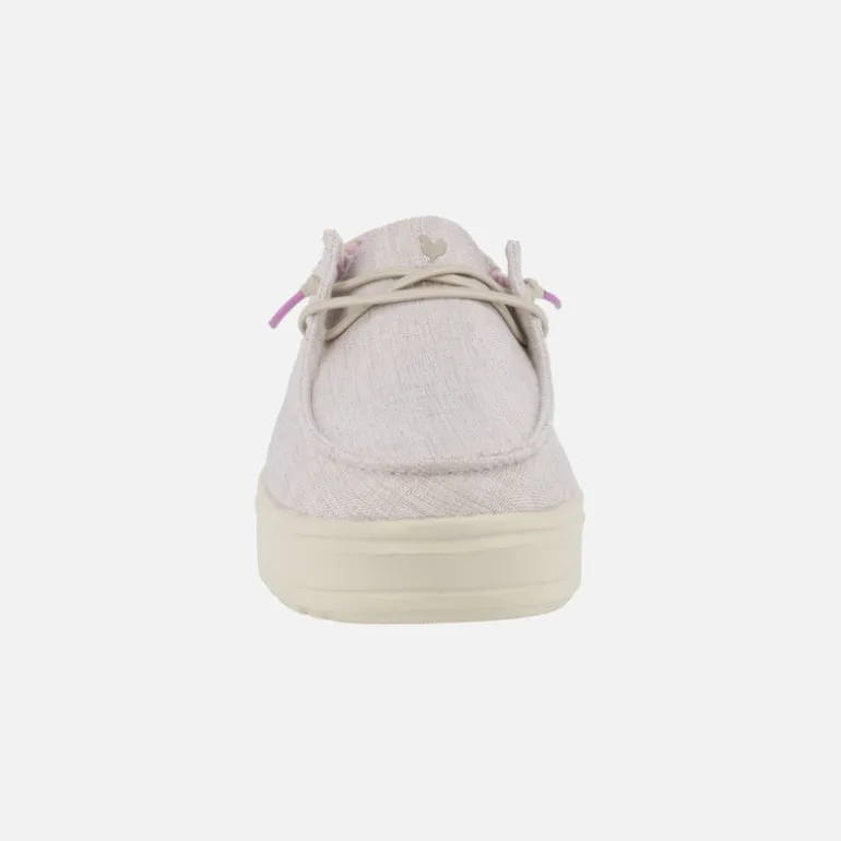Zapatillas wallabi POPPY con plataforma
